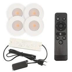 Olucia - Dico - Inbouw Veranda Lamp - Wit - 4l