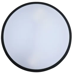 Olucia - James - Buitenplafondlamp - Zwart / Wit