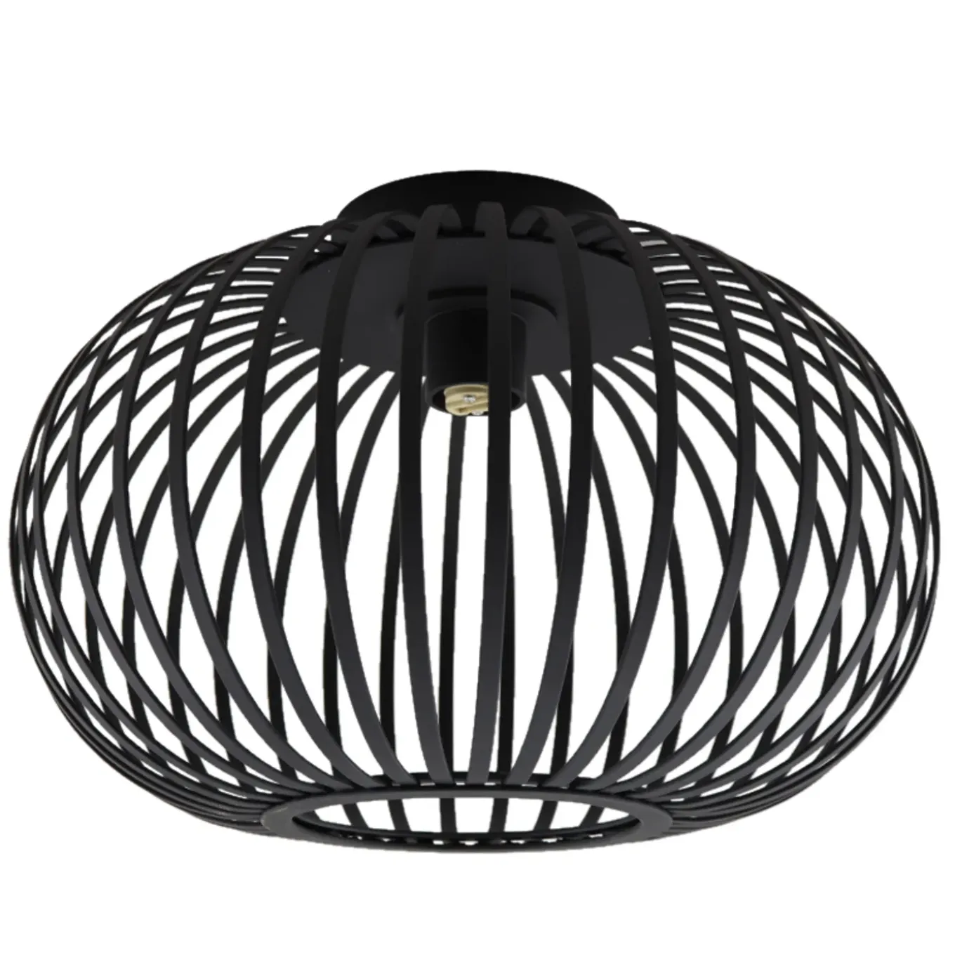 Olucia - Lieve - Badkamer Plafondlamp - Zwart