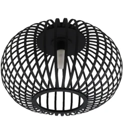Olucia - Lieve - Badkamer Plafondlamp - Zwart