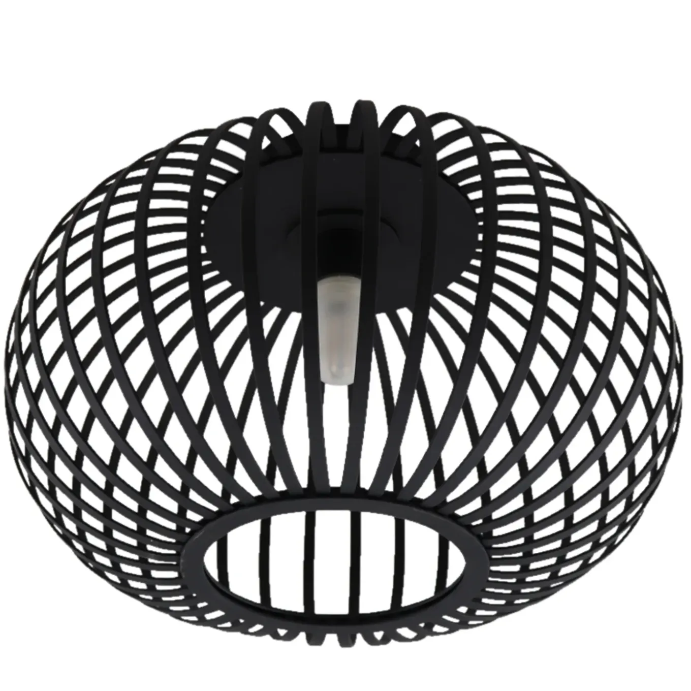 Olucia - Lieve - Badkamer Plafondlamp - Zwart
