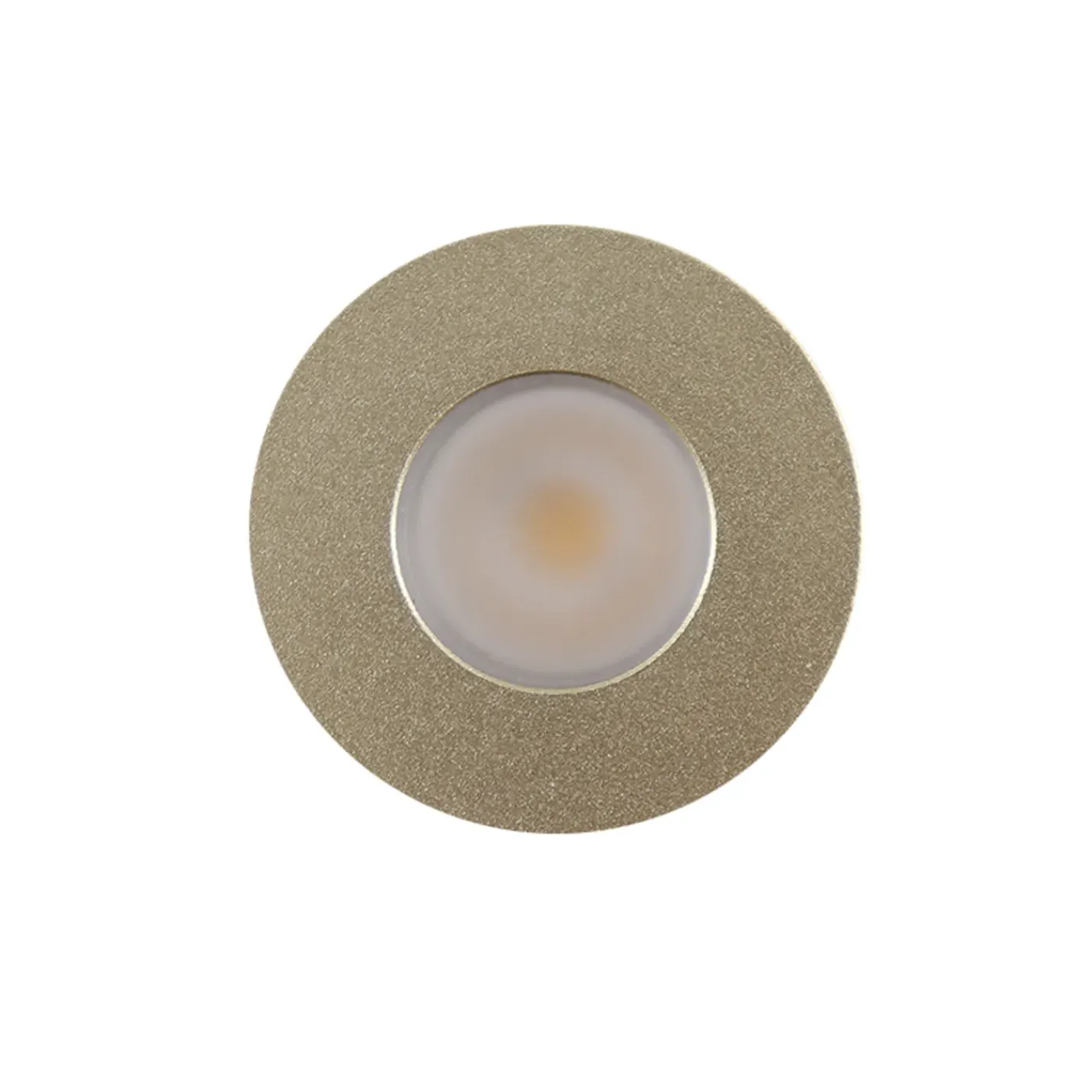 Olucia - 4 Messing Veranda Inbouwspots Dico, Ip65, Incl. Aansluitset En Afstandbediening