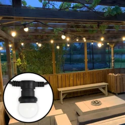 Olucia - 15m Snoerlicht - 30 Witte Lampjes
