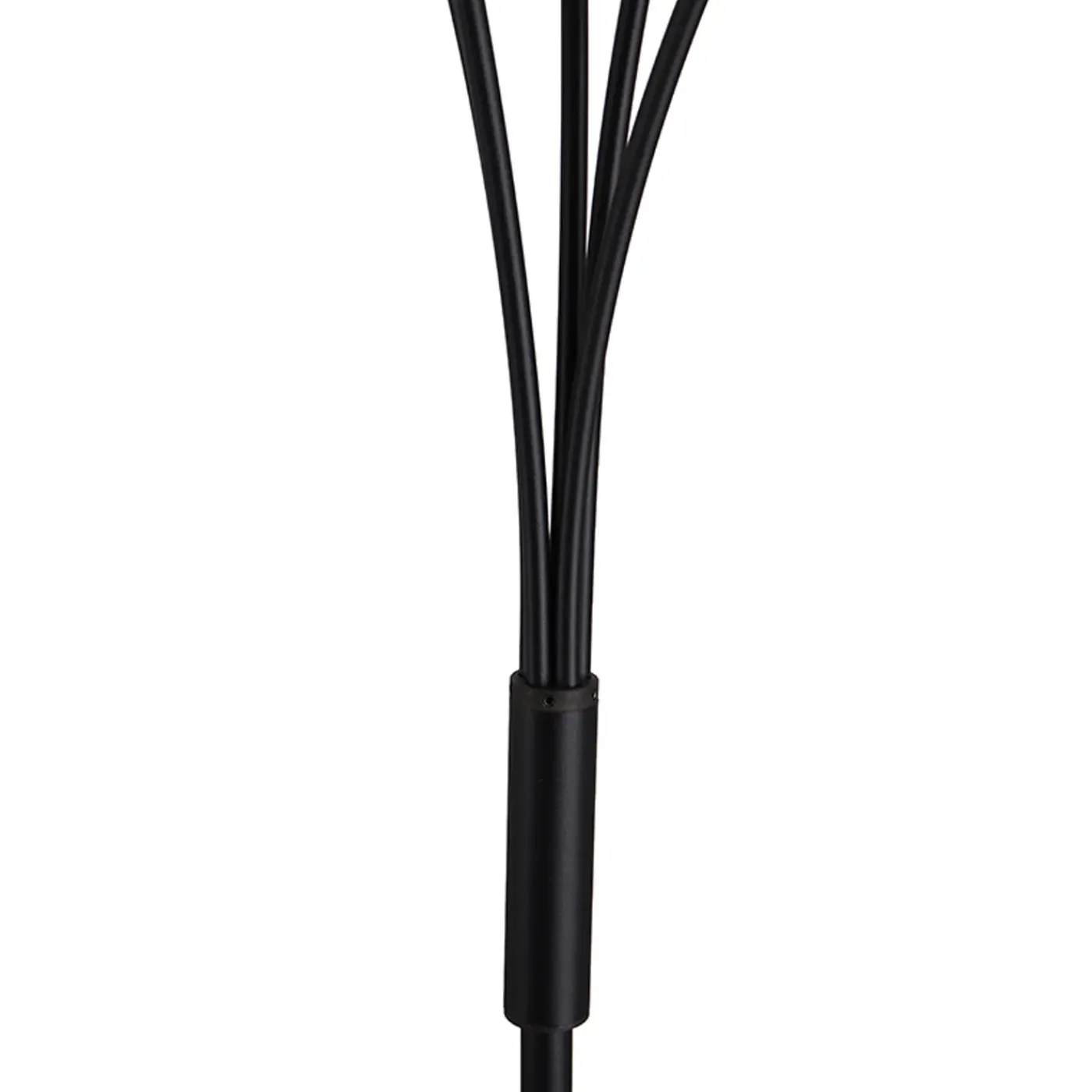 Olucia - Stacy - Vloerlamp - Amber / Zwart