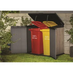Keter Opbergbox Store It Out Ashwood - Kunststof - Bruin - 82x141x120cm - 1150L