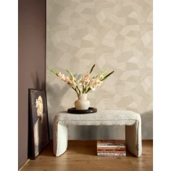 Origin Wallcoverings Behang Grafisch 3d Motief Zandkleurig - 53 Cm X 10.05 M - 347983