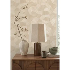Origin Wallcoverings Behang Grafisch 3d Motief Zandkleurig - 53 Cm X 10.05 M - 347983
