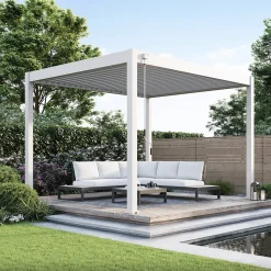 Orion Comfort Overkapping - 300x360 Cm - Kiezelgrijs