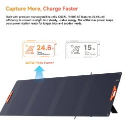 Oscal - Draagbare Zonnepanelen - PM400 SE - 400w