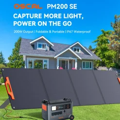 Oscal - Draagbare Zonnepanelen - PM200 SE - 200w
