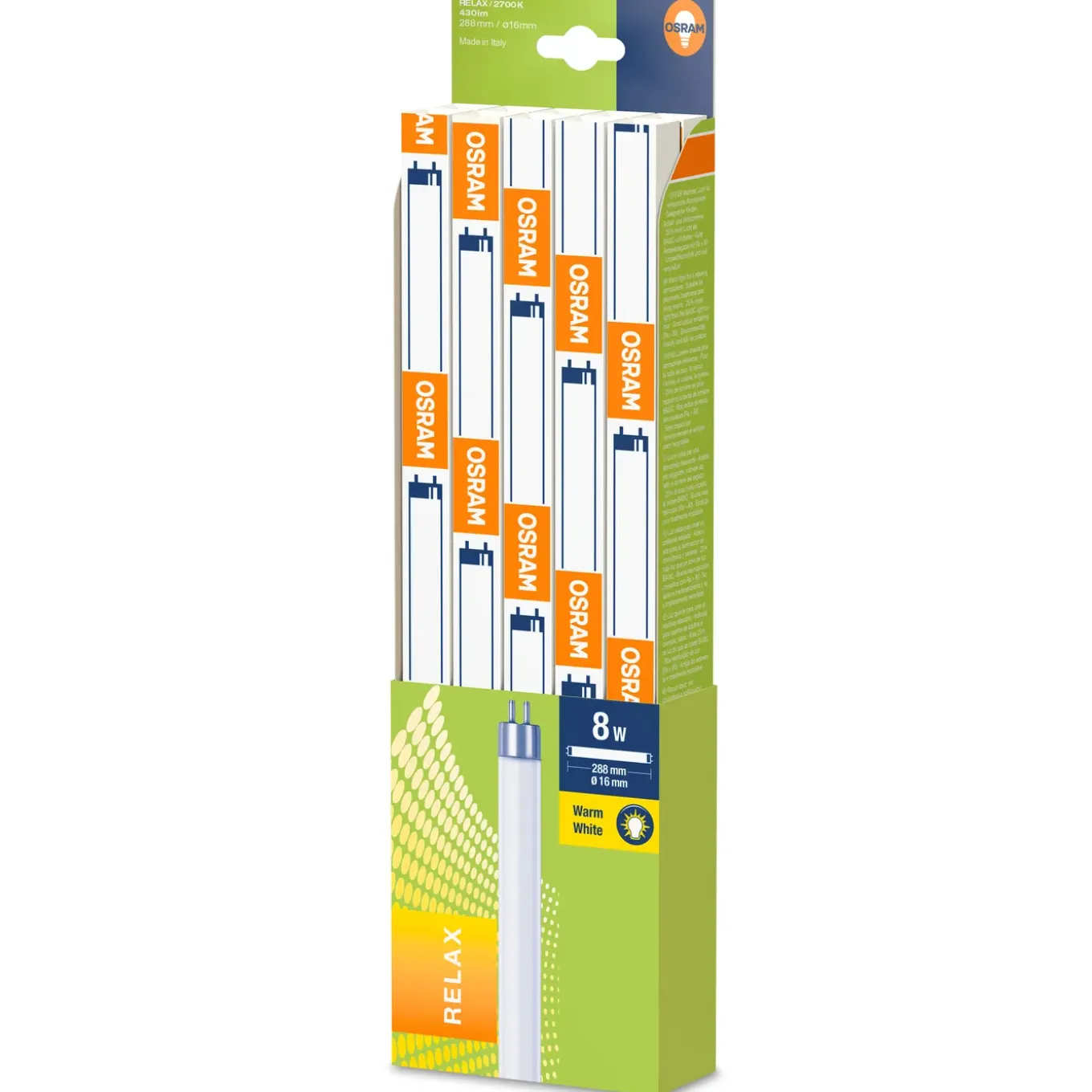 Osram fluorescentiebuis Lumilux T5 warm wit G5 8W