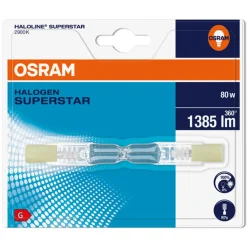 Osram halogeenlamp Haloline Superstar 64690 warm wit R7S 80W
