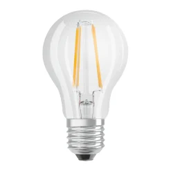 Osram Ledfilamentlamp Peertje Led Base - D6cm - Warm Wit - E27 - 6,5W - 3 stuks