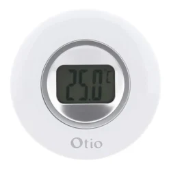 Otio - Thermometer - Duidelijk En Modern Display, Gebruik Binnenshuis, Wit - 77 Cm