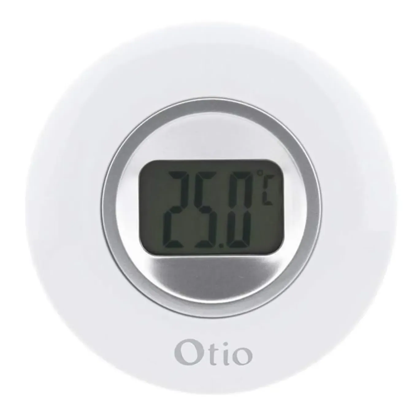 Otio - Thermometer - Duidelijk En Modern Display, Gebruik Binnenshuis, Wit - 77 Cm