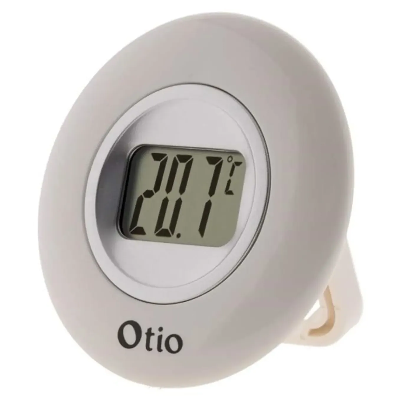 Otio - Thermometer - Duidelijk En Modern Display, Gebruik Binnenshuis, Wit - 77 Cm