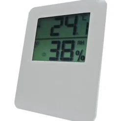 OTIO - Thermometer - Praktisch Formaat, Magnetische Bevestiging, Wit - 8 X 6,5 X 0,9 Cm