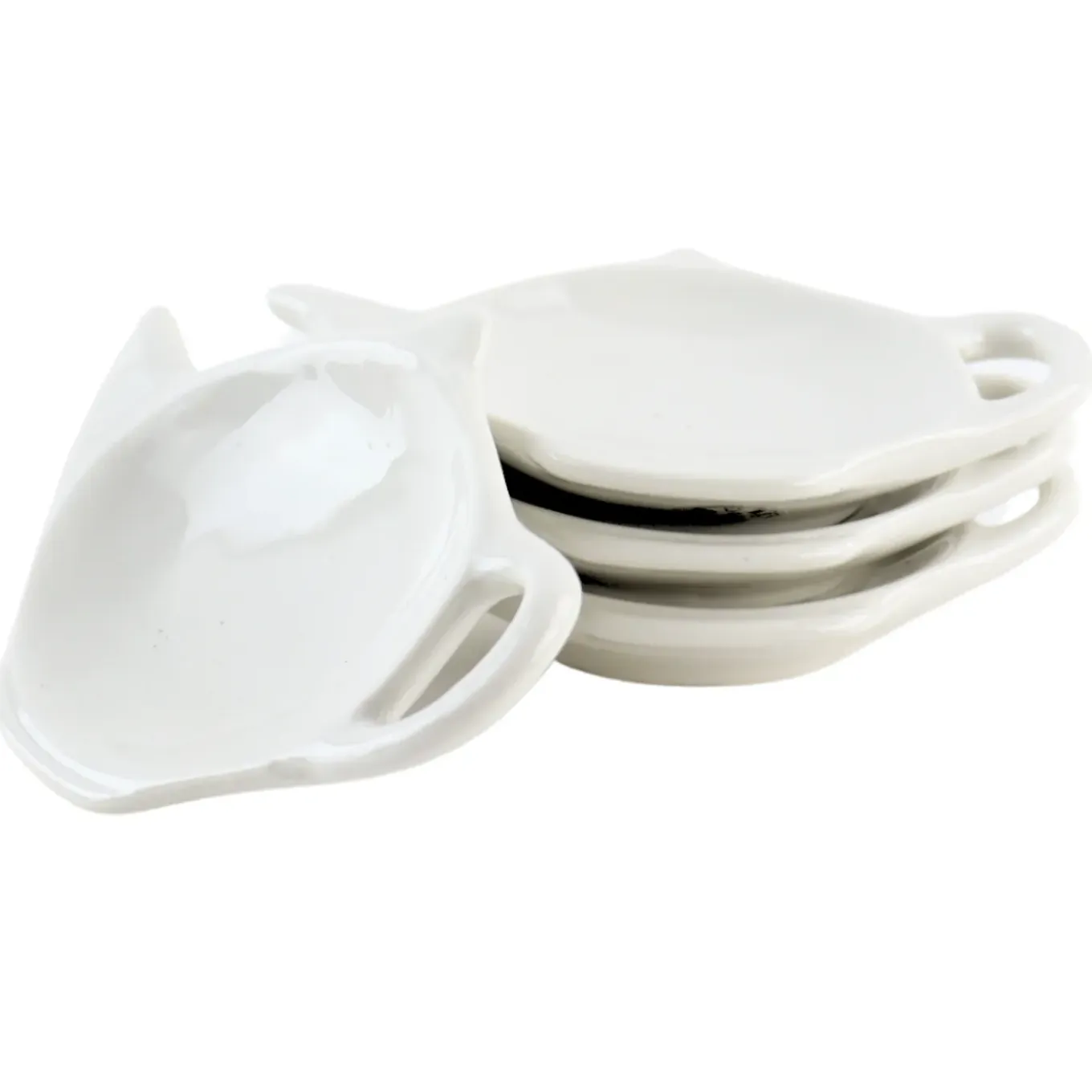 Otix Theezakjeshouder Theezakjes Schoteltje 4 Stuks Aperitief Snack Schaaltje Sausbakje Theetip W...