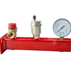 Ottone 3/4" veiligheidsgroep stang boiler verwarmer tot 50kw 3BAR