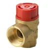 Ottone 1/2" x 3/4" drukverlagende klep vrouwtje 2,5 BAR