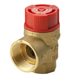 Ottone 1/2" x 3/4" drukverlagende klep vrouwtje 2,5 BAR