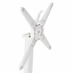 Oviala Almada 60x60 Cm Hoge Witte Aluminium Kanteltafel
