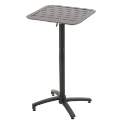 Oviala Almada Zwart Aluminium 60x60 Cm Hoge Kanteltafel