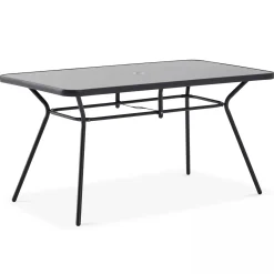 Oviala Bormes Tuinset Met 6 Stoelen En Parasol