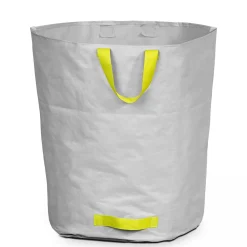 Oviala Lesto Set Van 3 Tuinafvalzakken 160l Grijs Polyester