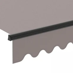 Oviala Ouessant Elektrische Zonwering 4x3m In Taupe