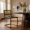 Oviala Set Van 2 Metalen En Houten Stoelen Betty Zwart Betty Zwart