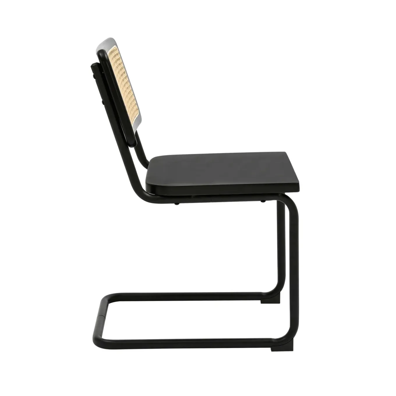 Oviala Set Van 2 Metalen En Houten Stoelen Betty Zwart Betty Zwart