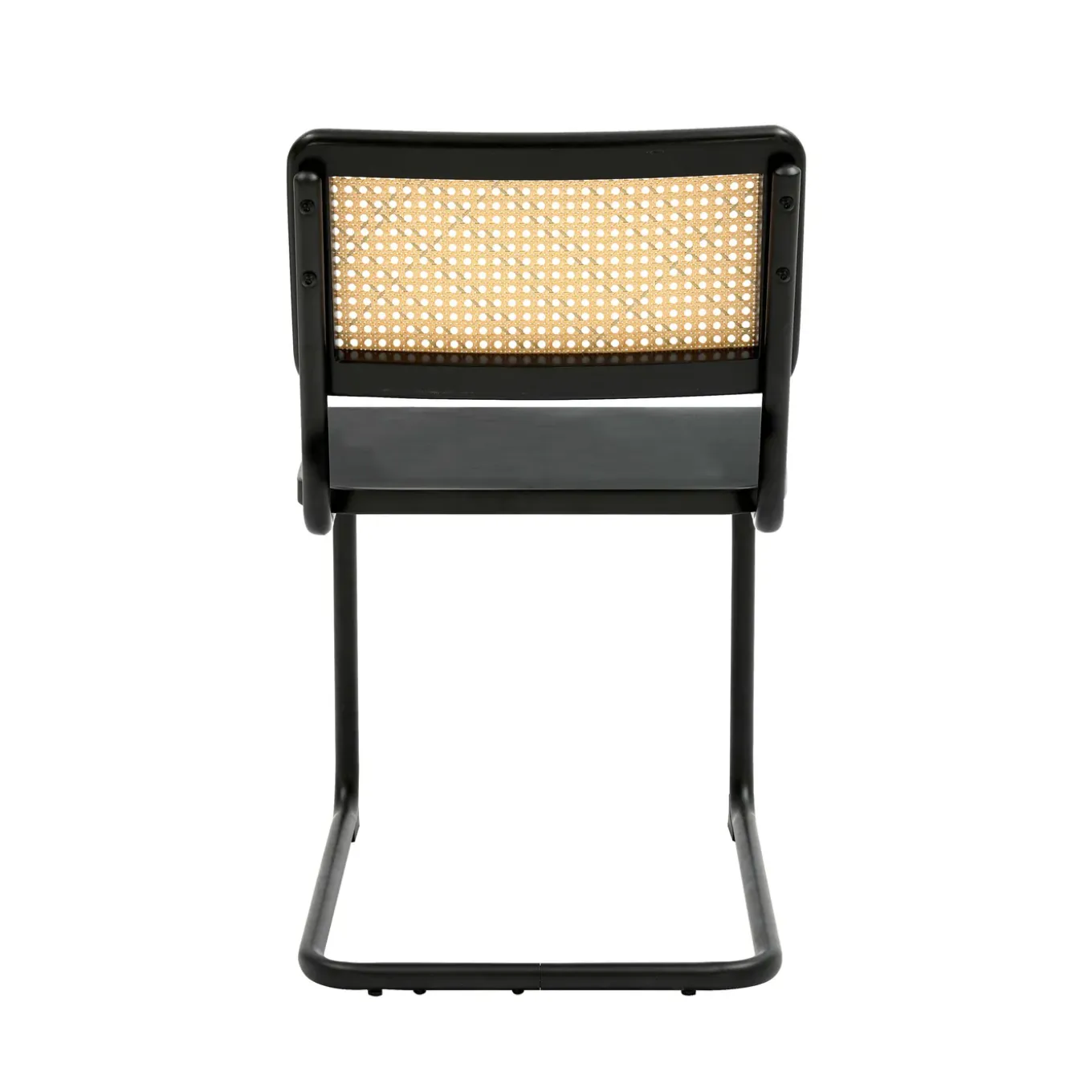 Oviala Set Van 2 Metalen En Houten Stoelen Betty Zwart Betty Zwart