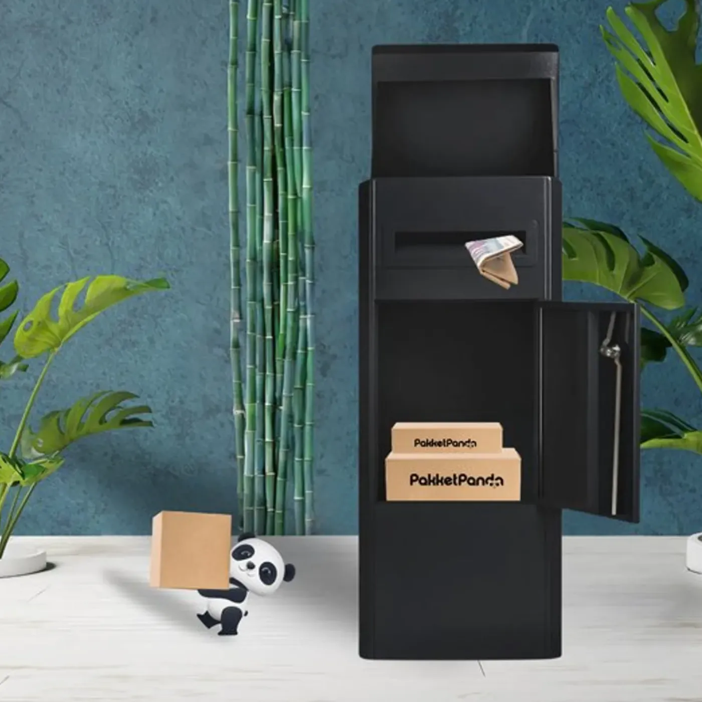 PakketPanda ® - Multi Topbox - XXL - Met brievenopening - Grote Pakketopening
