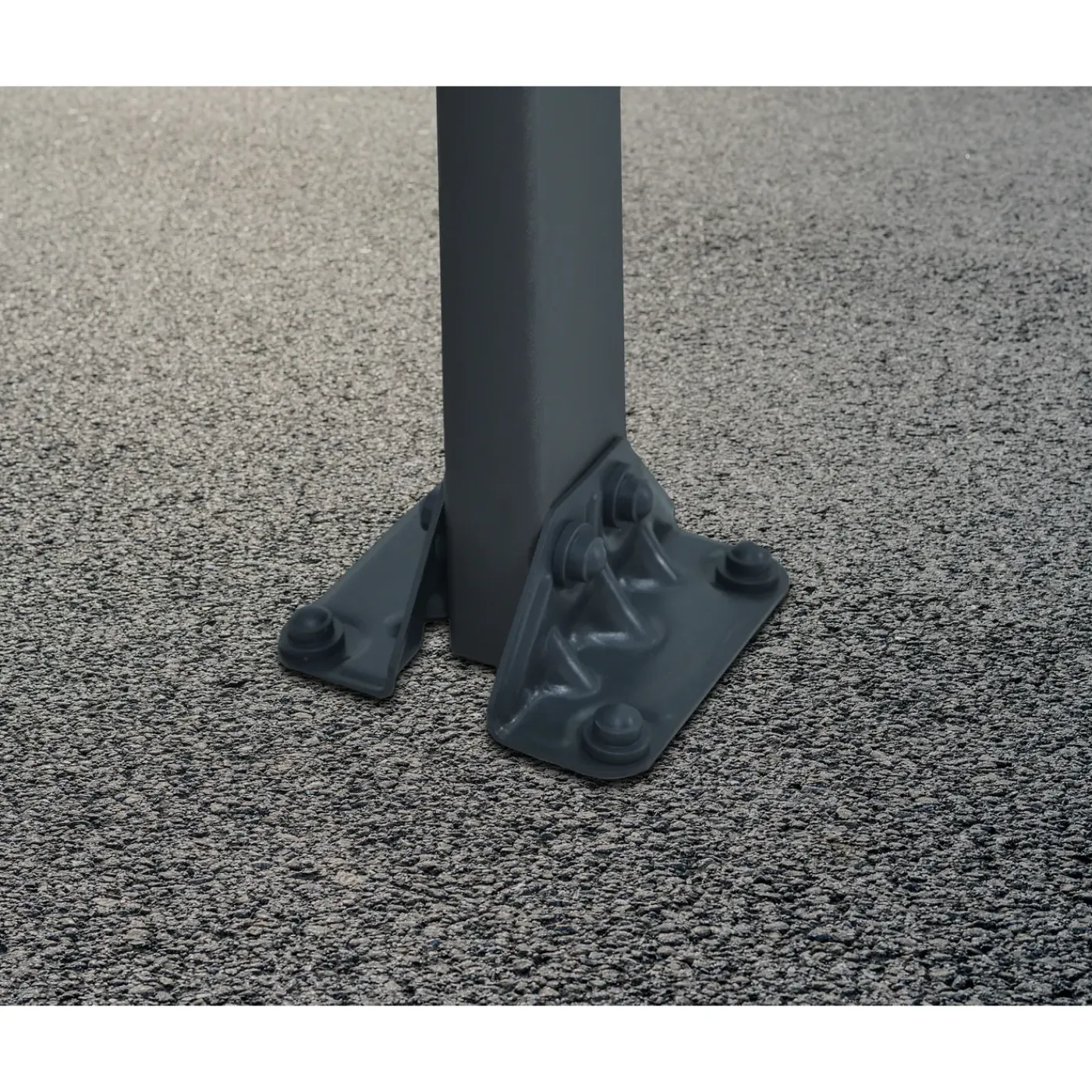 Canopia Palram - | Atlas 495X287 cm Carport Enkel Donkergrijs Zonnegrijs