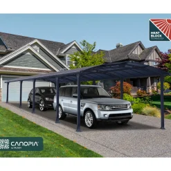 Canopia Palram | - Carport Arcadia - Enkel - Donkergrijs/Brons - 1077x360cm