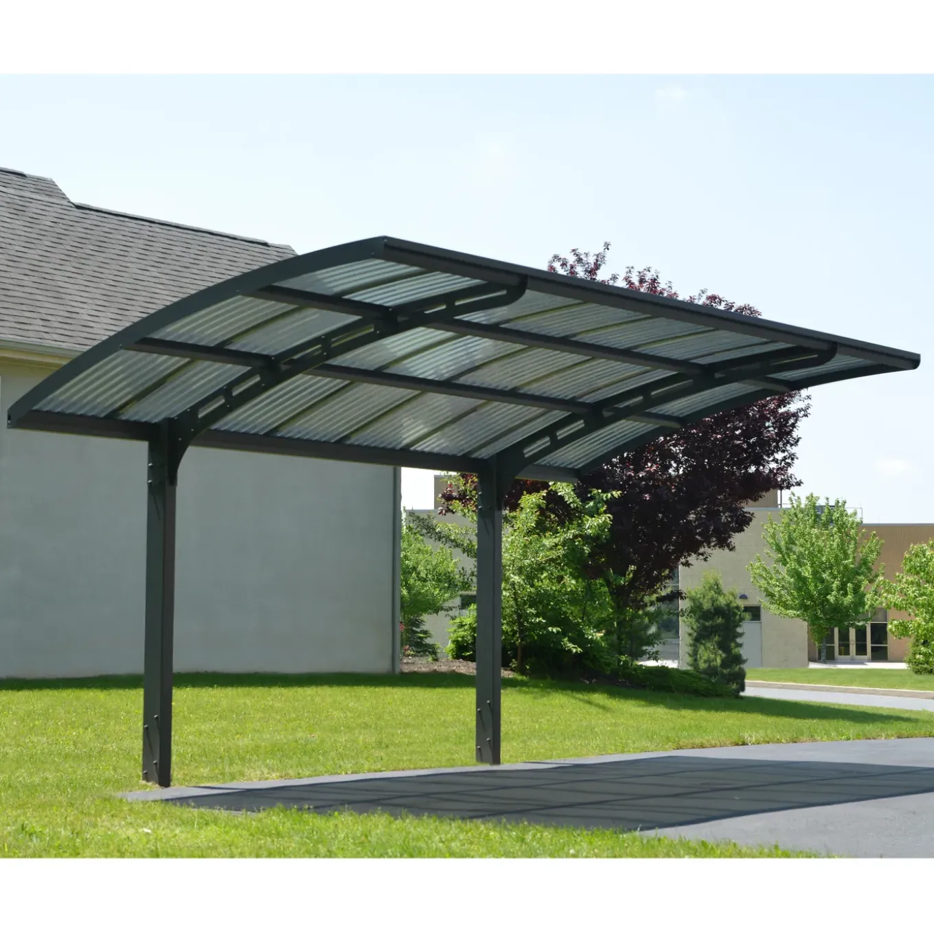 Palram | Canopia - Carport Arizona Wave - Grijs - 495x289cm