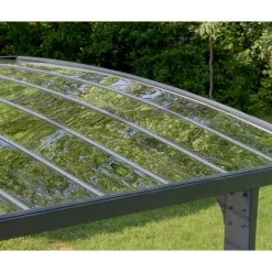 Canopia Palram | Carport Arizona Breeze 5000 - Dubbel - Antraciet - 578x495x273,5cm