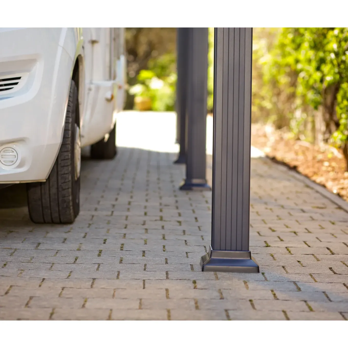 Palram | Canopia - Carport Camper Alpine - Grijs - 1077x359x307cm