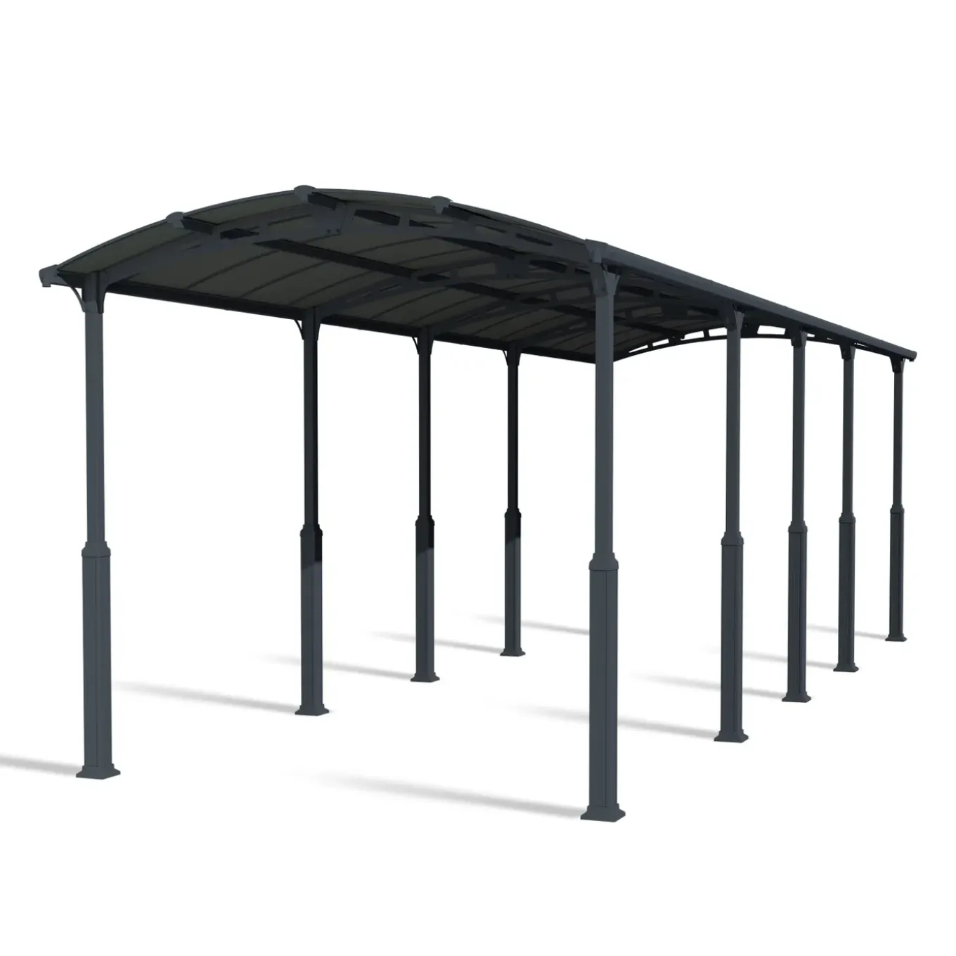 Palram | Canopia - Carport Camper Alpine - Grijs - 1077x359x307cm