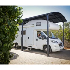 Canopia Palram | - Carport Camper Alpine - Grijs - 1290x359x307cm