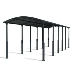 Canopia Palram | - Carport Camper Alpine - Grijs - 1290x359x307cm