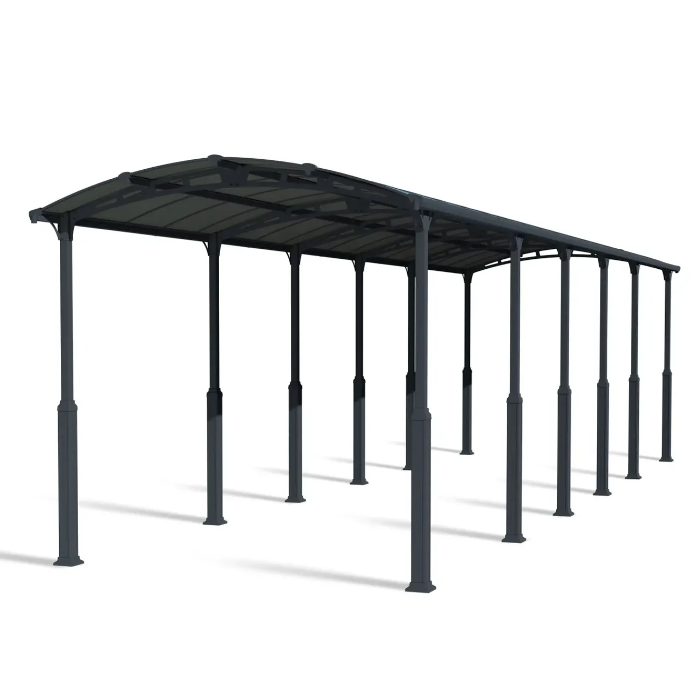 Canopia Palram | - Carport Camper Alpine - Grijs - 1290x359x307cm