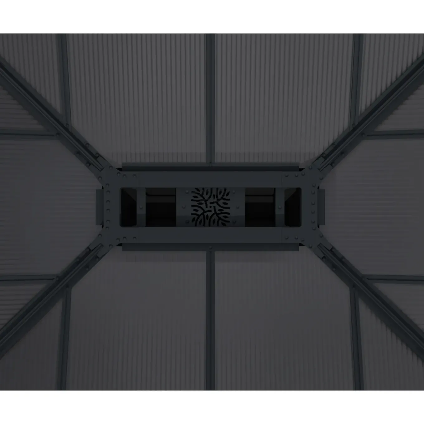 Palram | Canopia - carport Colorado Dubbel - grijs - 420x358x207,5cm