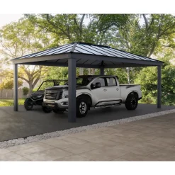 Canopia Palram | - carport Colorado Dubbel - grijs - 544x358x207,5cm