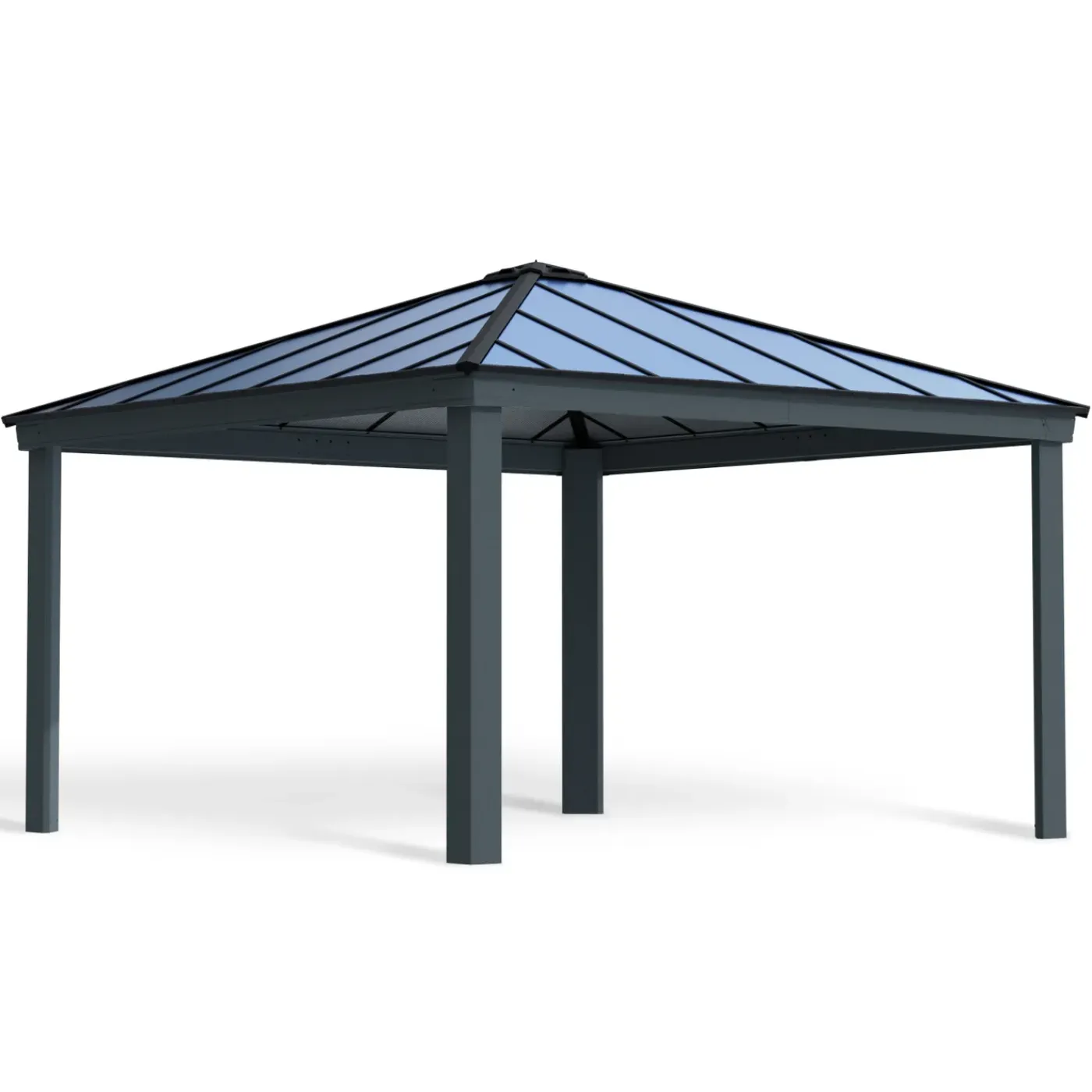Canopia Palram | - carport Colorado Dubbel - grijs - 358x358x207,5cm