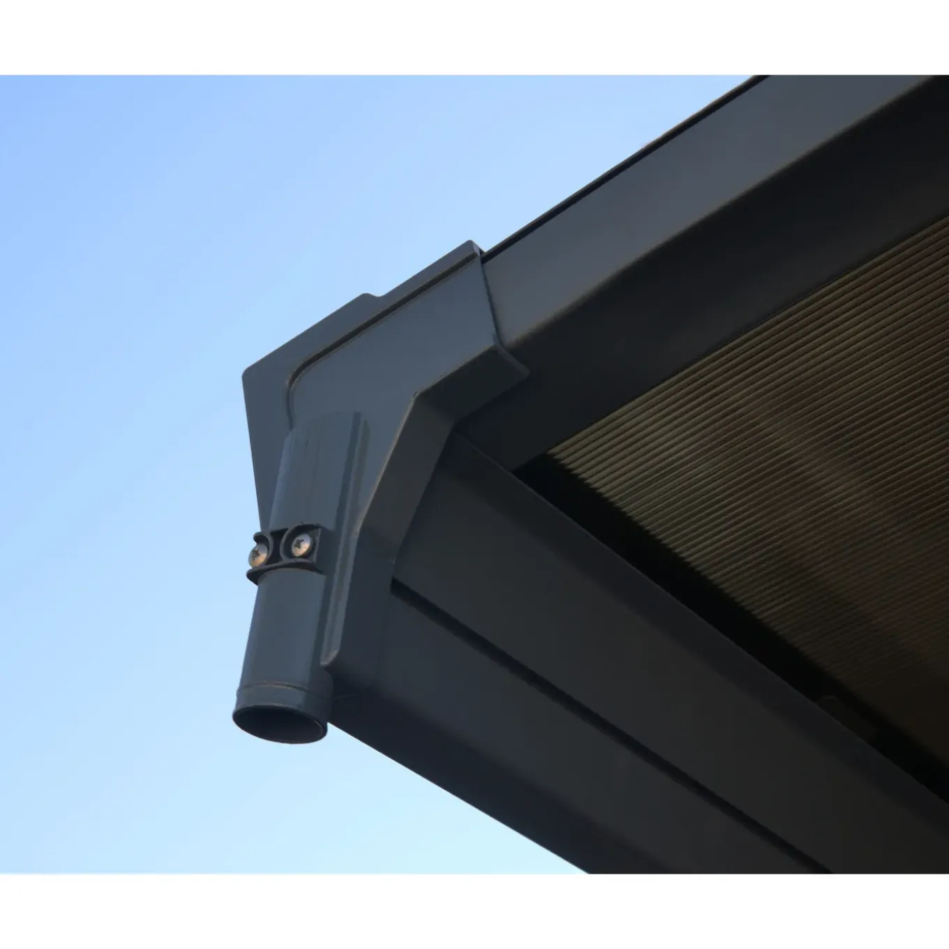Palram | Canopia - Carport Vitoria - Enkel - Donkergrijs/brons 5,01x2,91m