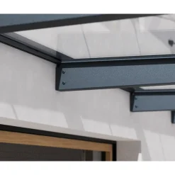 Palram | Canopia - Deur en Veranda Luifel Sophia XL - Grijs - 660x140cm