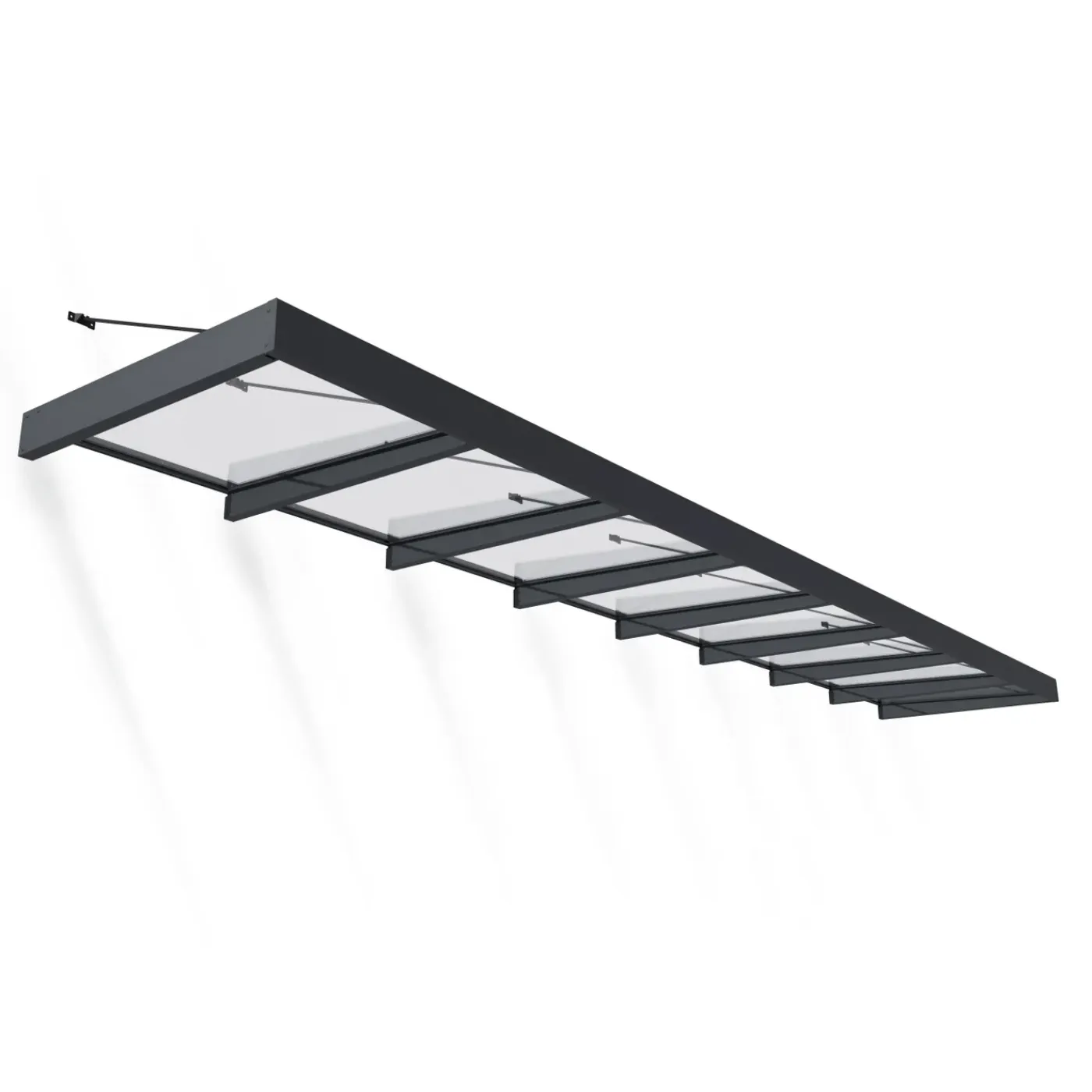 Canopia Palram | - Deur en Veranda Luifel Sophia XL - Grijs - 750x140cm