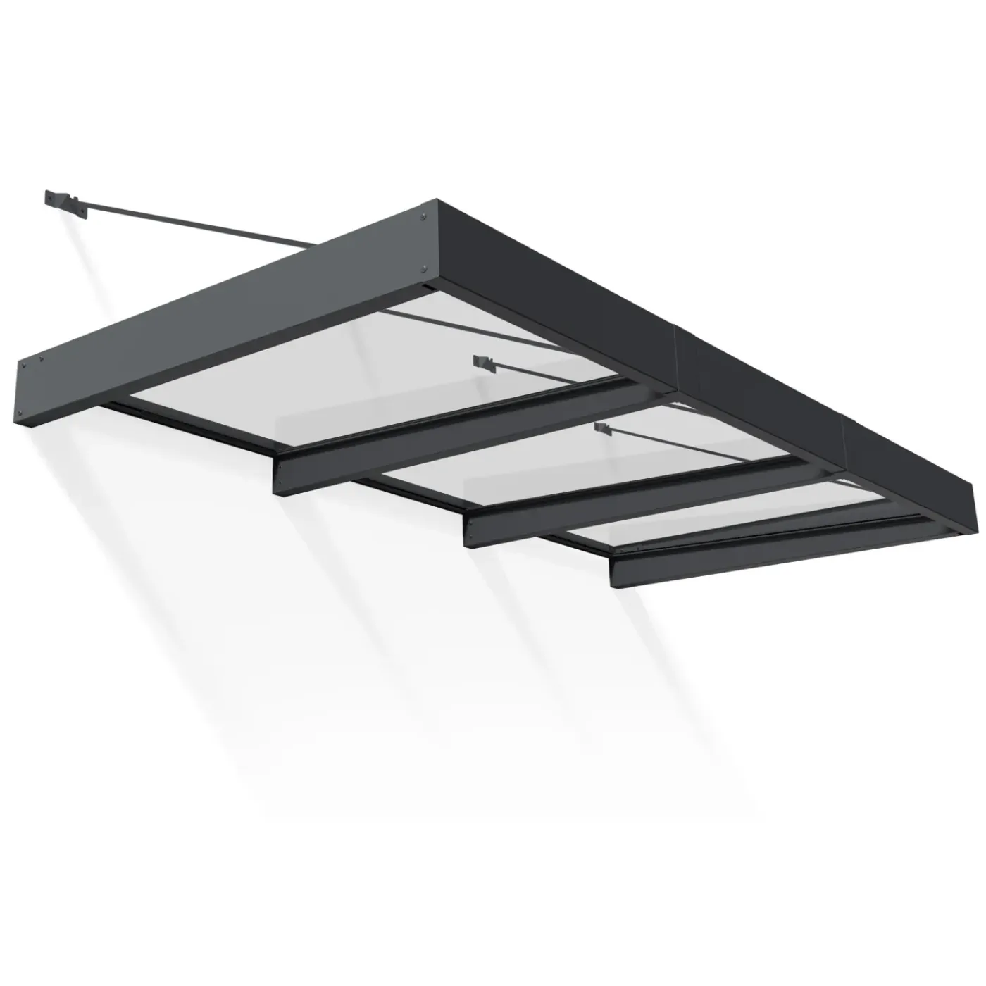 Canopia Palram | - Deur en Veranda Luifel Sophia XL - Helder 286x140x67cm